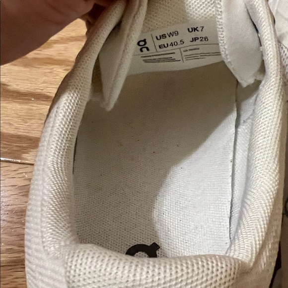 On Cloud white shoes. In great condition. - Picture 11 of 17